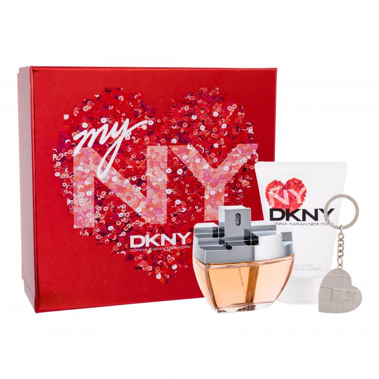 DKNY DKNY My NY Подаръчен комплект EDP 100 ml + лосион за тяло 100 ml + ключодържател