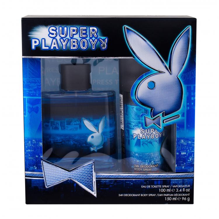 Playboy Super Playboy For Him Подаръчен комплект EDT 100 ml + дезодорант 150 ml