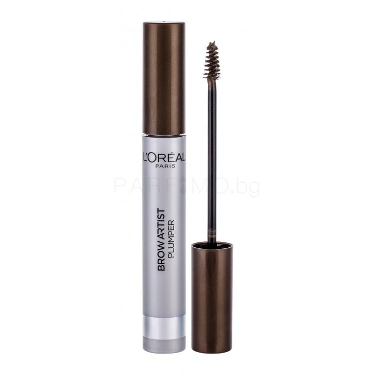 L&#039;Oréal Paris Brow Artist Plumper Спирала за вежди за жени 7 ml Нюанс Medium/Dark