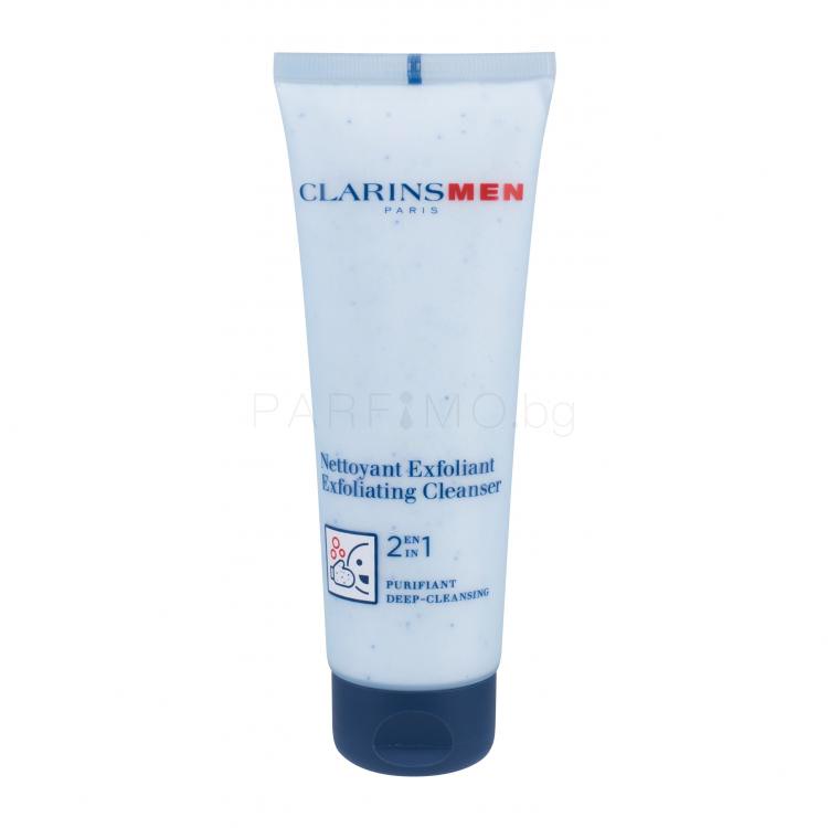Clarins Men Exfoliating Cleanser 2in1 Ексфолиант за мъже 125 ml