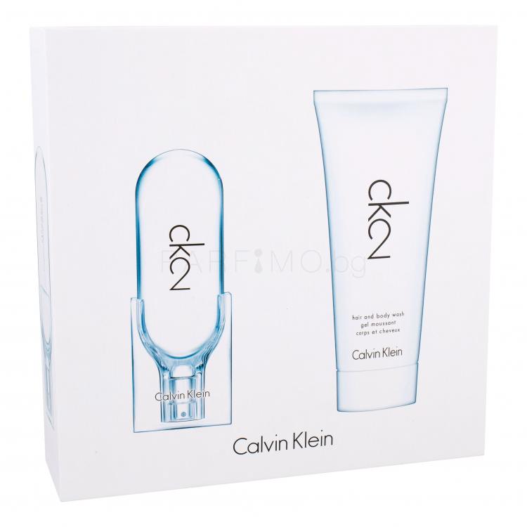 Calvin Klein CK2 Подаръчен комплект EDT 50 ml + душ гел 100 ml