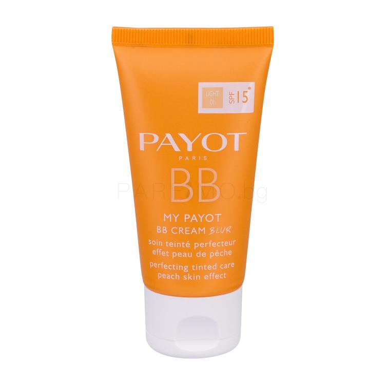 PAYOT My Payot BB Cream Blur SPF15 BB крем за жени 50 ml Нюанс 01 Light ТЕСТЕР