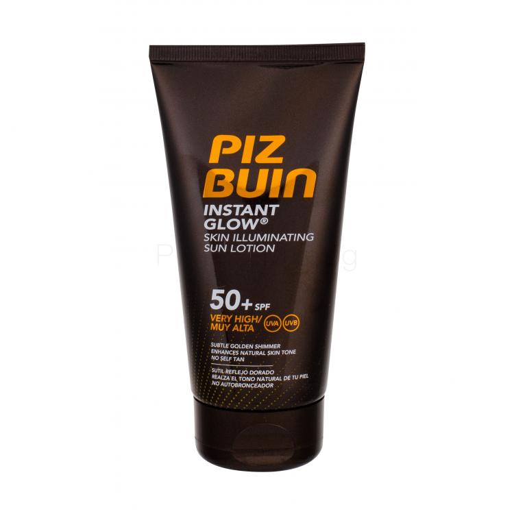 PIZ BUIN Instant Glow Skin Illuminating Lotion SPF50+ Слънцезащитна козметика за тяло за жени 150 ml
