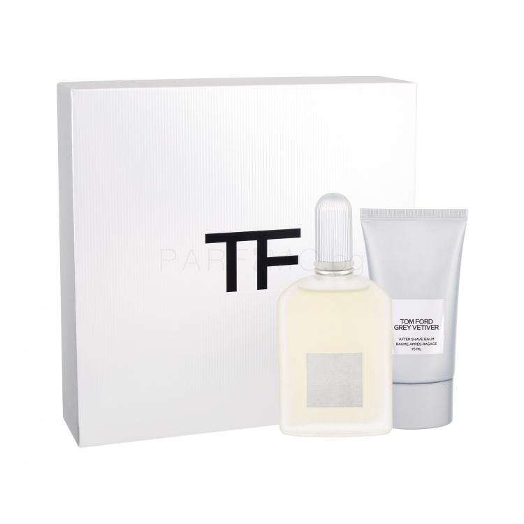 TOM FORD Grey Vetiver Подаръчен комплект EDP 50 ml + балсам след бръснене 75 ml