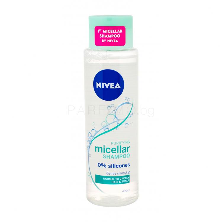 Nivea Micellar Shampoo Purifying Шампоан за жени 400 ml