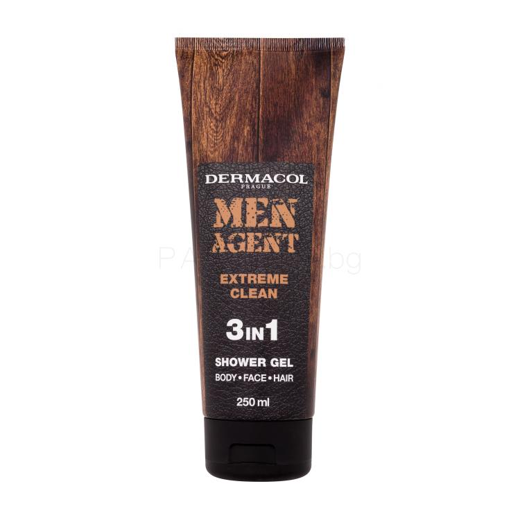 Dermacol Men Agent Extreme Clean 3in1 Душ гел за мъже 250 ml