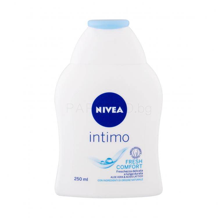 Nivea Intimo Wash Lotion Fresh Comfort Интимна хигиена за жени 250 ml