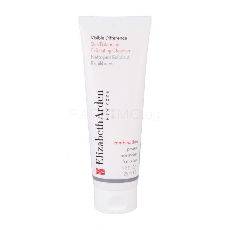 Elizabeth Arden Visible Difference Skin Balancing Cleanser Ексфолиант за жени 125 ml ТЕСТЕР