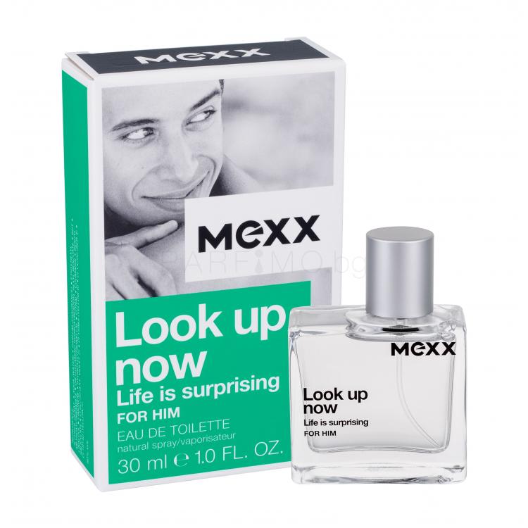 Mexx Look up Now Life Is Surprising For Him Eau de Toilette за мъже 30 ml