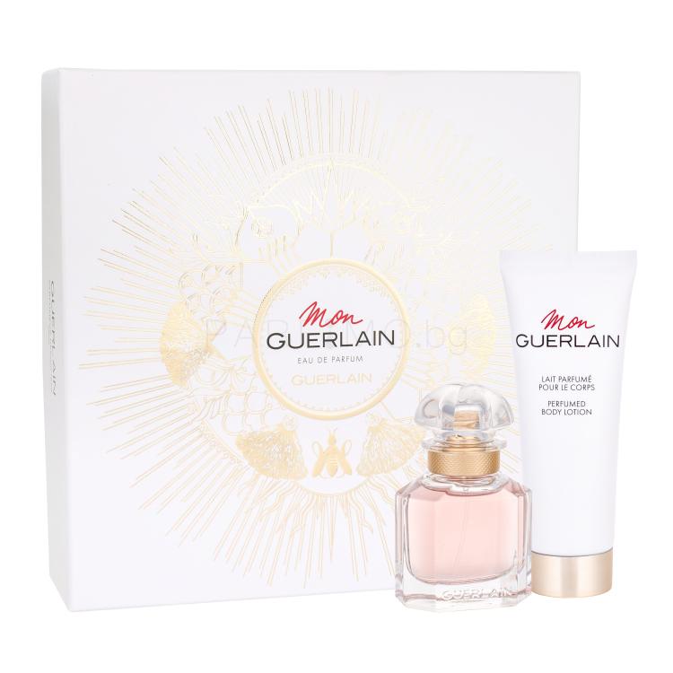 Guerlain Mon Guerlain Подаръчен комплект EDP 30 ml + лосион за тяло 75 ml увредена кутия