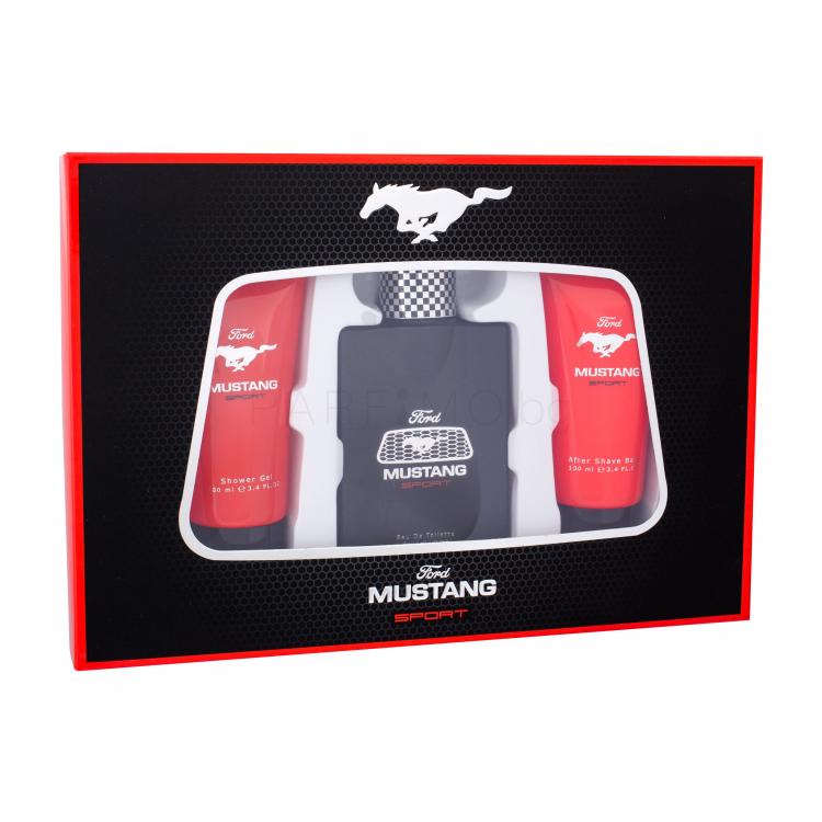 Ford Mustang Mustang Sport Подаръчен комплект EDT 100 ml + душ гел 100 ml + балсам след бръснене 100 ml