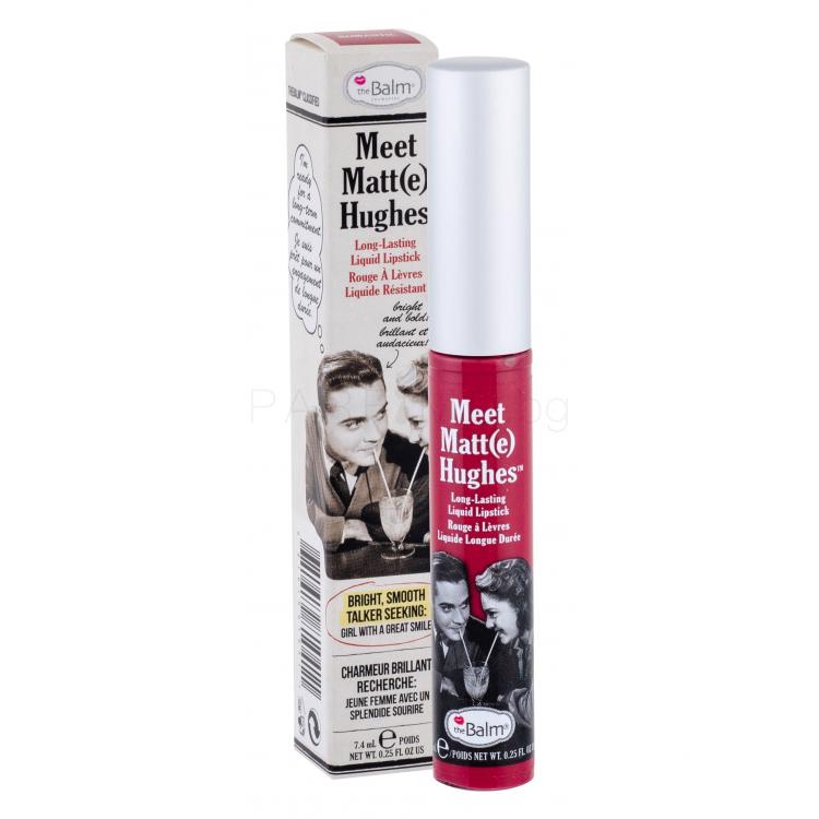 TheBalm Meet Matt(e) Hughes Червило за жени 7,4 ml Нюанс Romantic