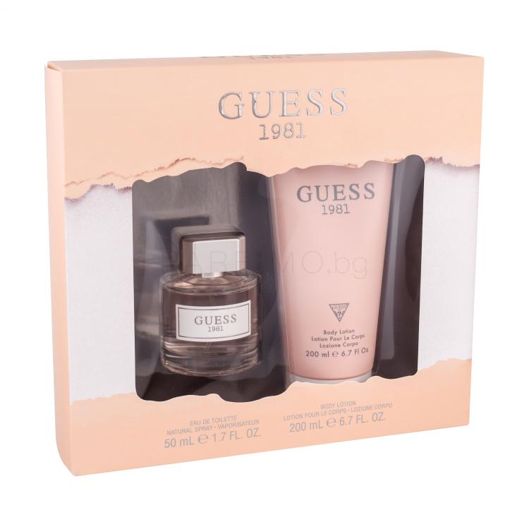 GUESS Guess 1981 Подаръчен комплект EDT 50 ml + лосион за тяло 200 ml увредена кутия