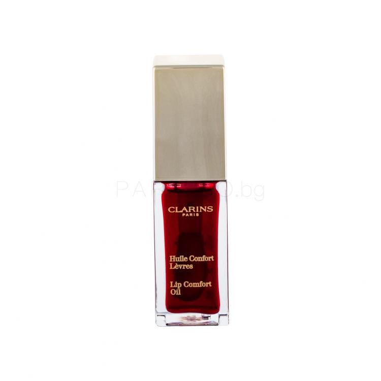 Clarins Lip Comfort Oil Масло за устни за жени 7 ml Нюанс 03 Red Berry
