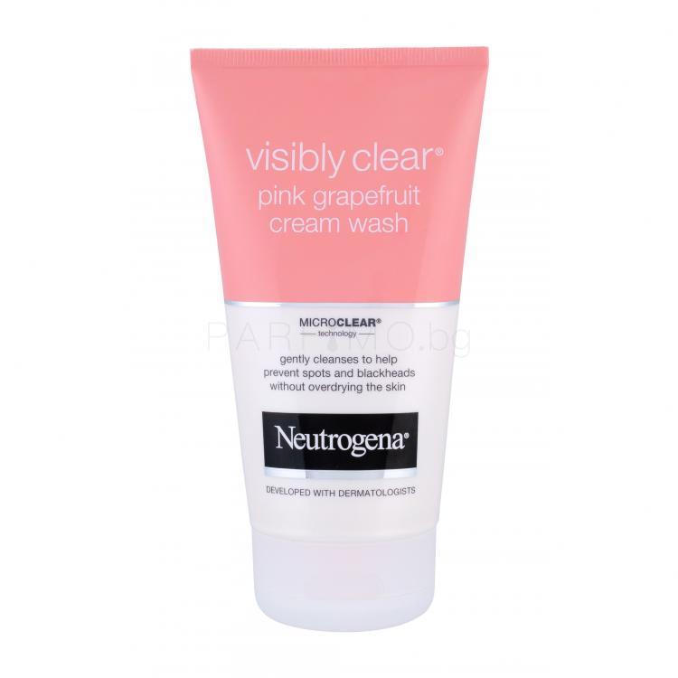 Neutrogena Visibly Clear Pink Grapefruit Почистващ крем 150 ml