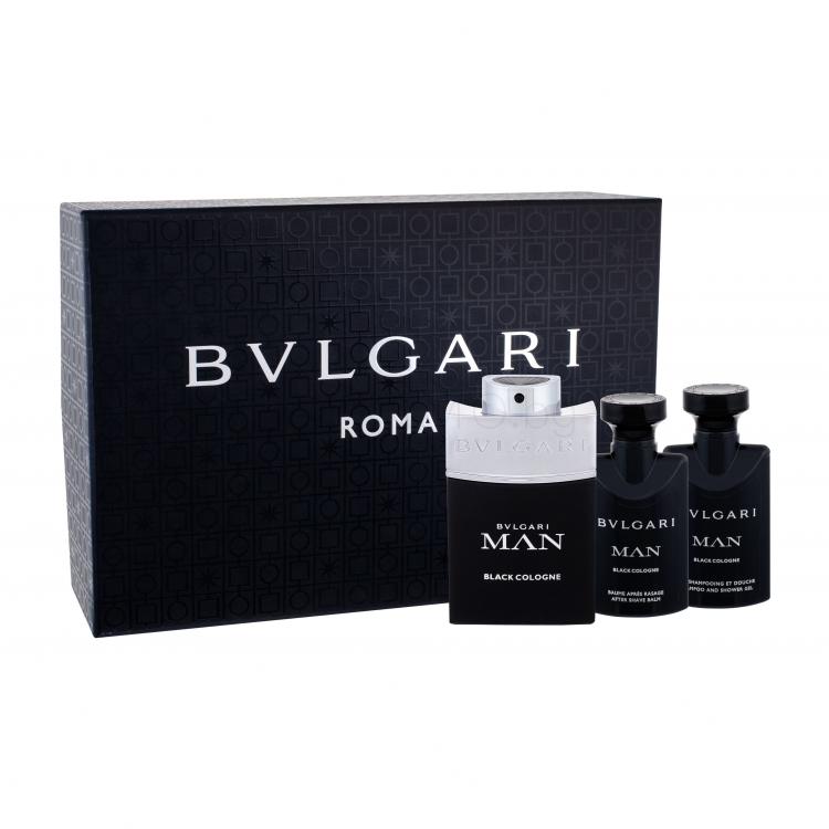 Bvlgari MAN Black Cologne Подаръчен комплект EDT 60 ml + балсам след бръснене 40 ml + душ гел 40 ml