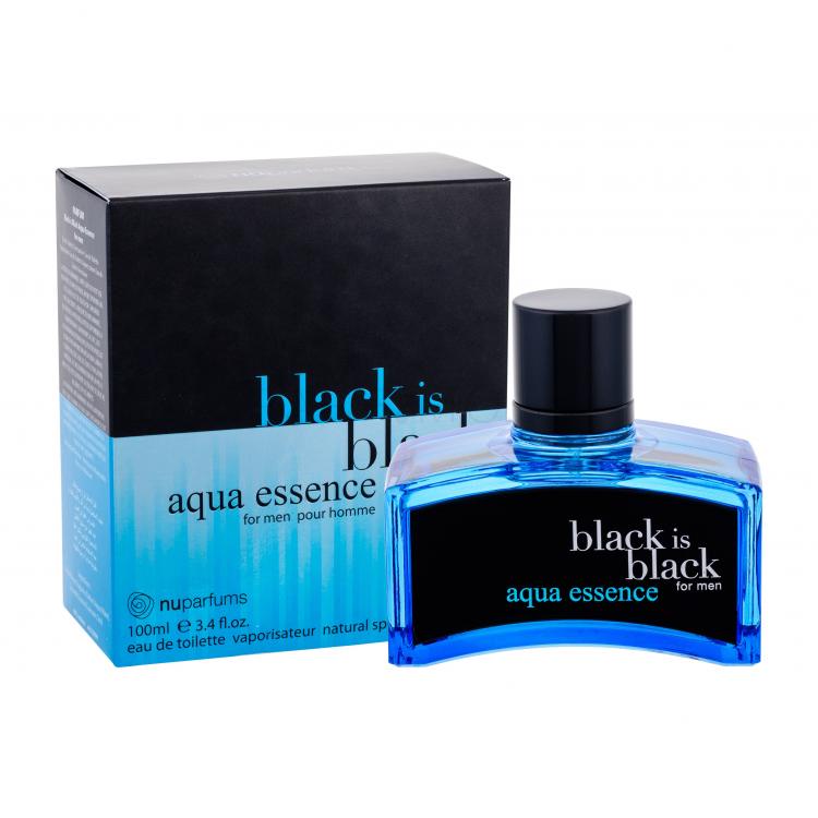 Nuparfums Black is Black Aqua Essence Eau de Toilette за мъже 100 ml