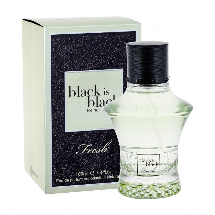 Nuparfums Black is Black Fresh Eau de Parfum за жени 100 ml