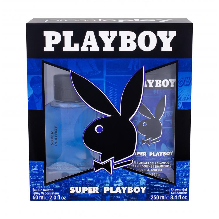 Playboy Super Playboy For Him Подаръчен комплект EDT 60 ml + душ гел 250 ml