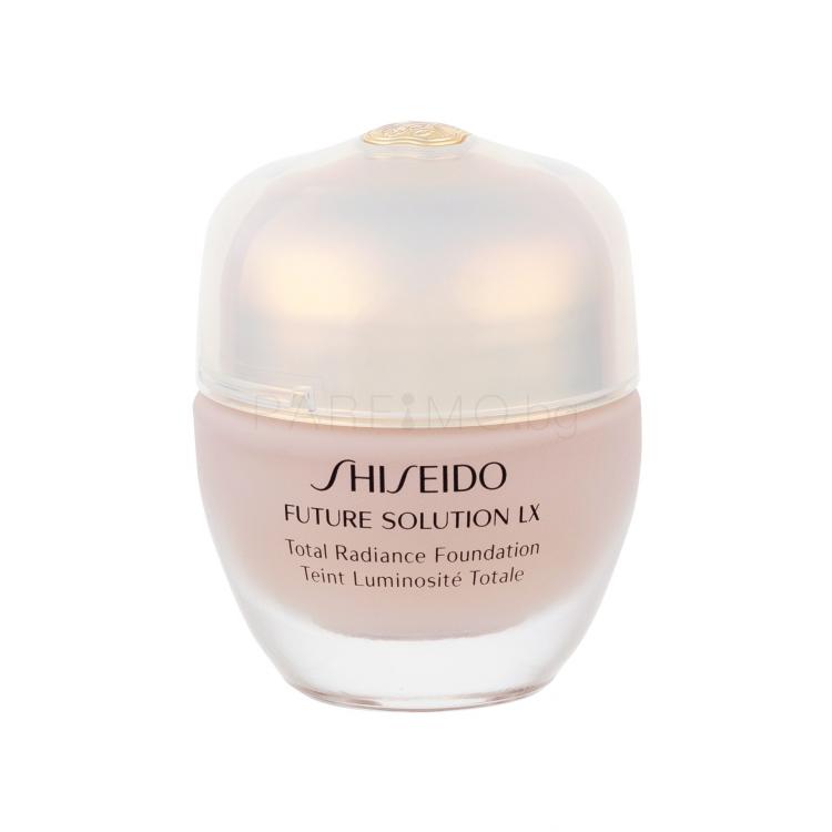 Shiseido Future Solution LX Total Radiance Foundation SPF15 Фон дьо тен за жени 30 ml Нюанс l20 Natural Light Ivory