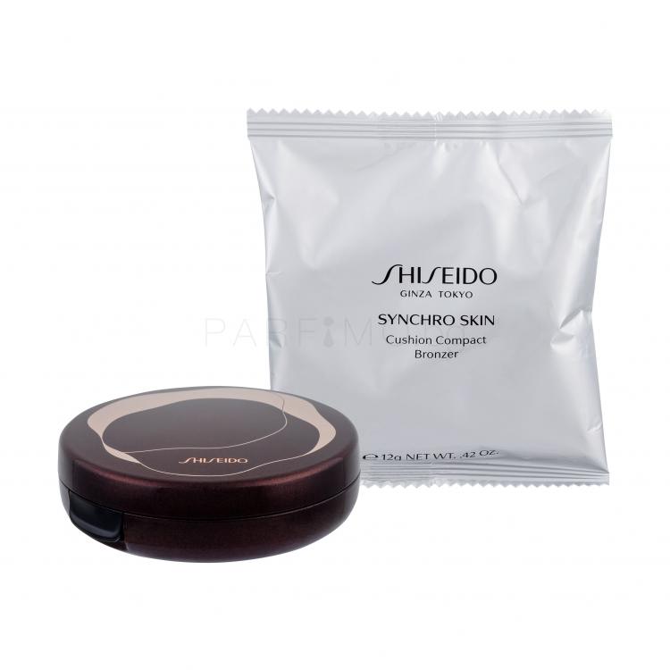 Shiseido Synchro Skin Cushion Compact Bronzer SPF20 Бронзант за жени 12 g