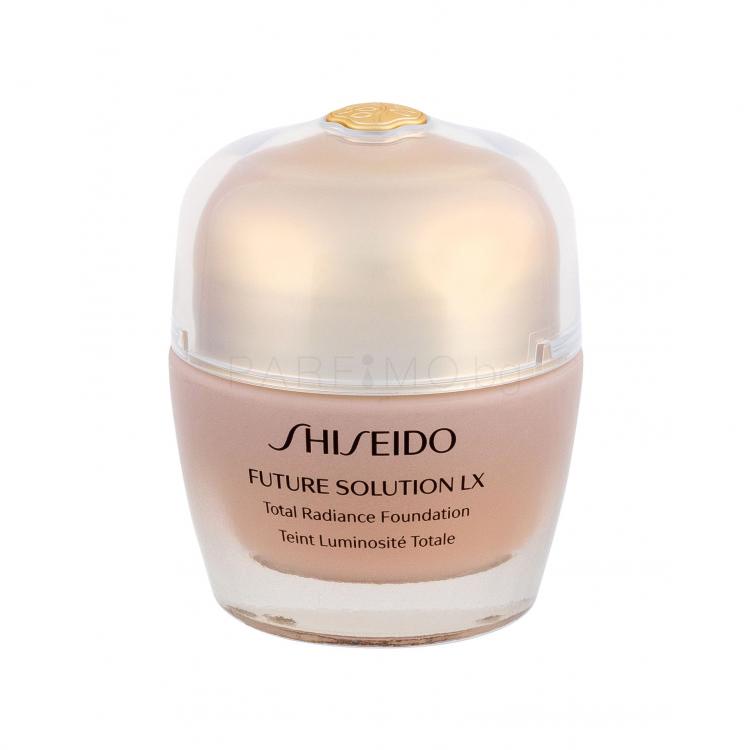 Shiseido Future Solution LX Total Radiance Foundation SPF15 Фон дьо тен за жени 30 ml Нюанс R2 Rose