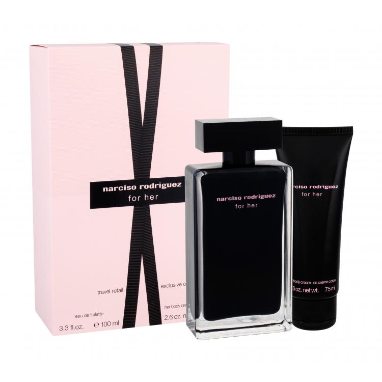 Narciso Rodriguez For Her Подаръчен комплект EDT 100 ml + крем за тяло 75 ml