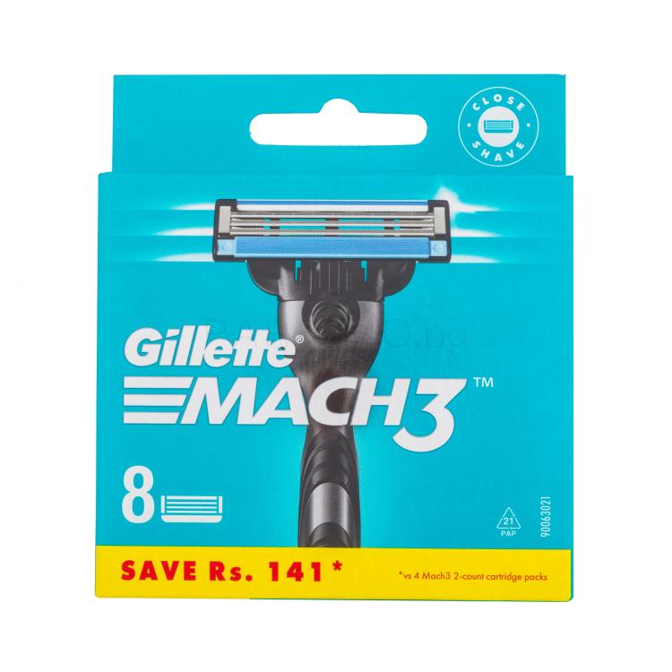 Gillette Mach3 Резервни ножчета за мъже 8 бр