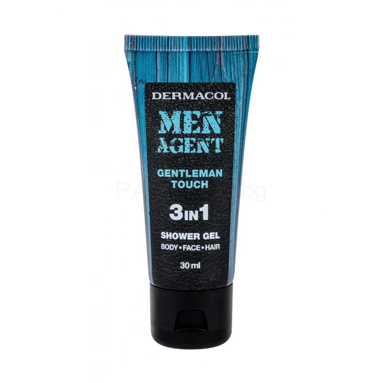 Dermacol Men Agent Gentleman Touch 3in1 Душ гел за мъже 30 ml