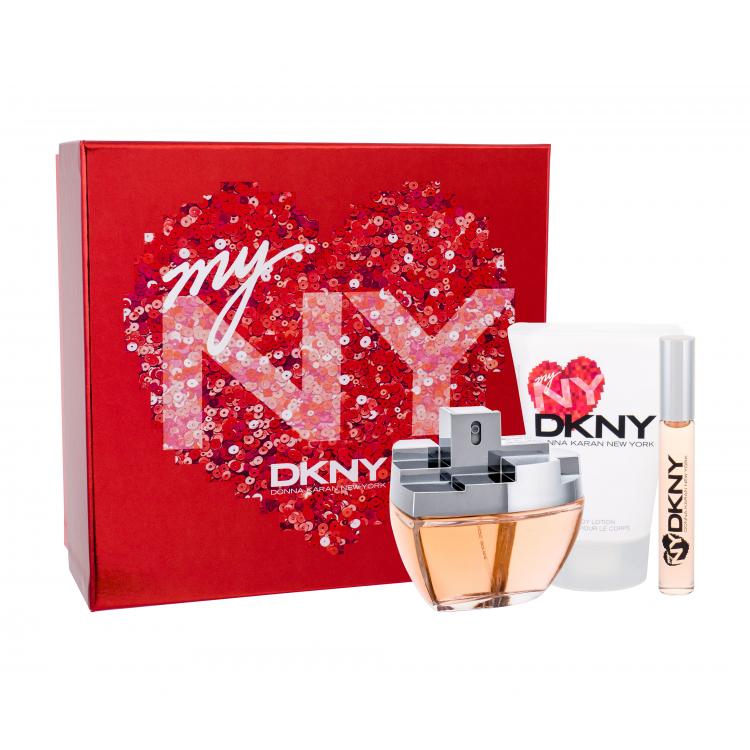 DKNY DKNY My NY Подаръчен комплект EDP 100 ml + лосион за тяло 100 ml + EDP ролон 10 ml