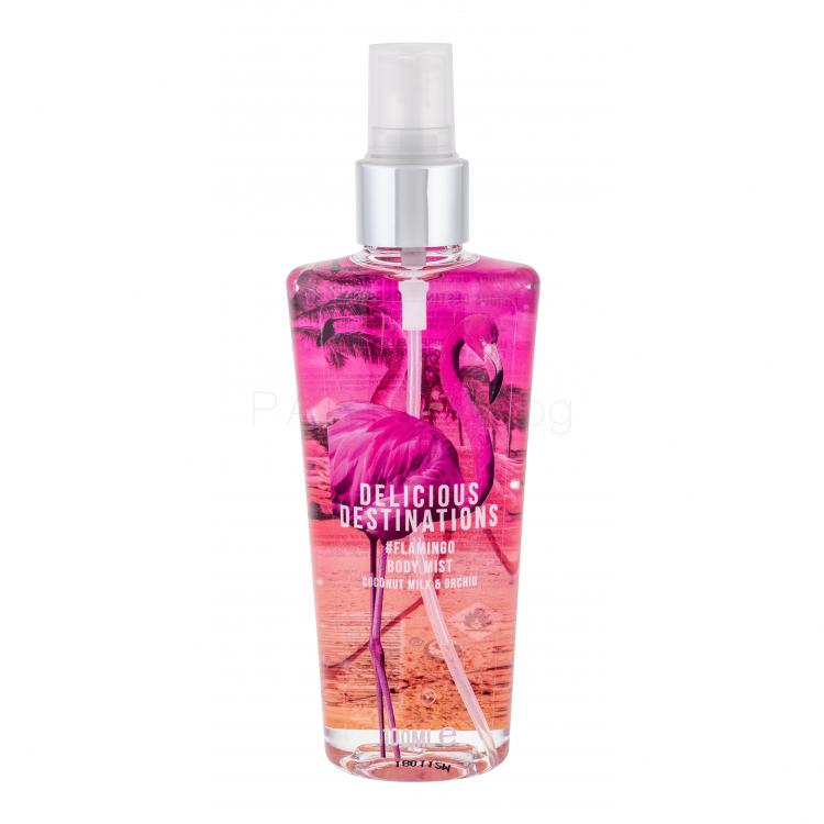 Delicious Destinations #Flamingo Спрей за тяло за жени 100 ml