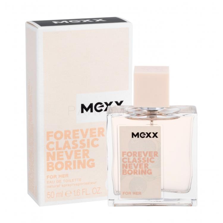 Mexx Forever Classic Never Boring Eau de Toilette за жени 50 ml