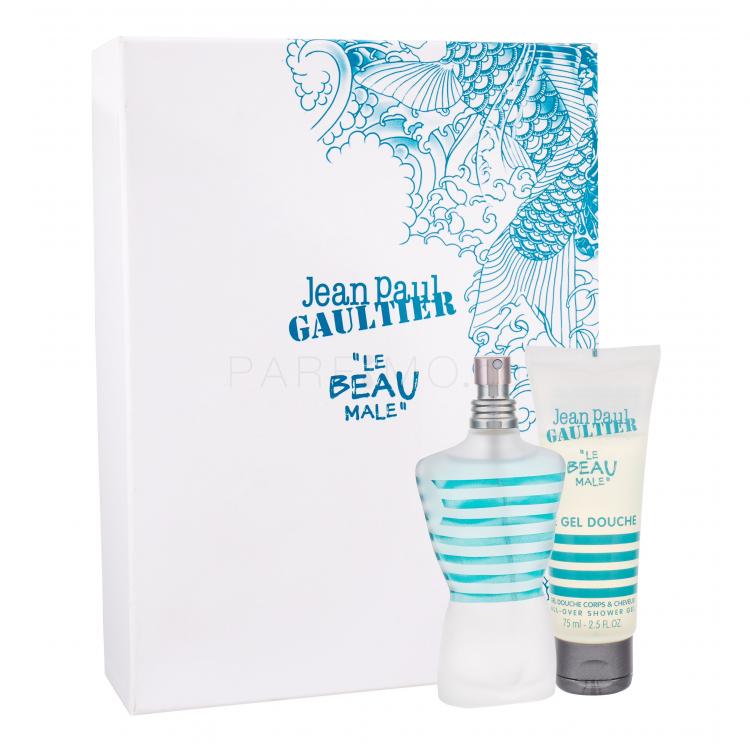 Jean Paul Gaultier Le Beau Male Подаръчен комплект EDT 75ml + 75ml душ гел