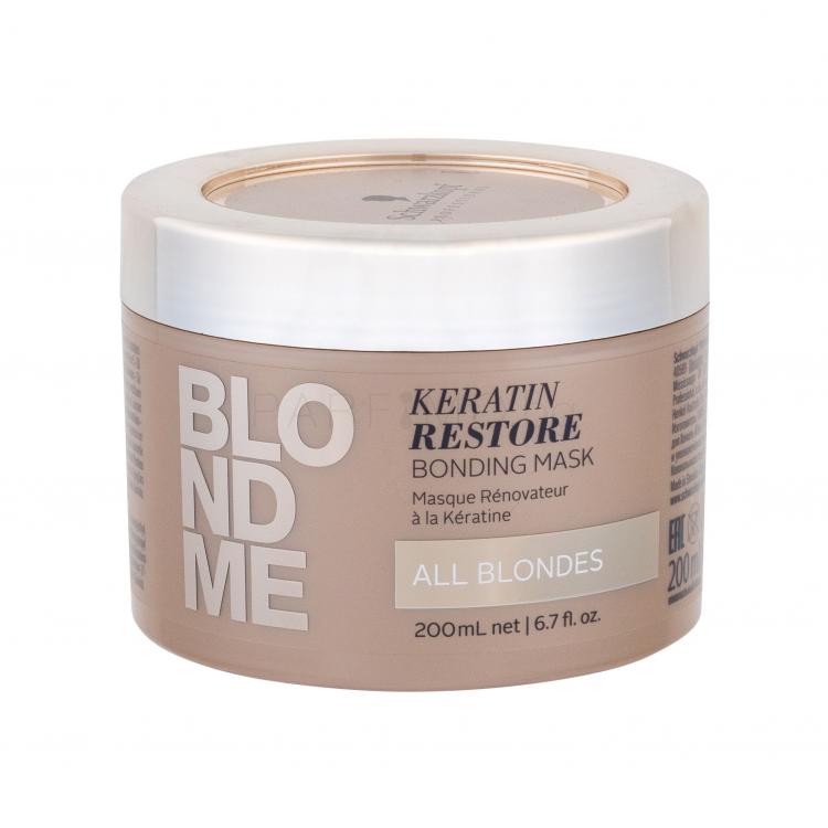 Schwarzkopf Professional Blond Me Keratin Restore Маска за коса за жени 200 ml