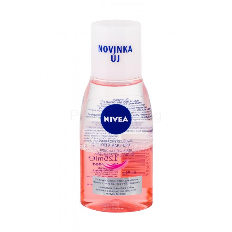 Nivea Gentle Caring Почистване на грим от очите за жени 125 ml