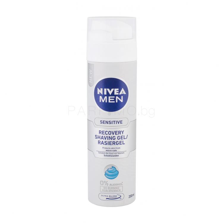 Nivea Men Sensitive Recovery Гел за бръснене за мъже 200 ml
