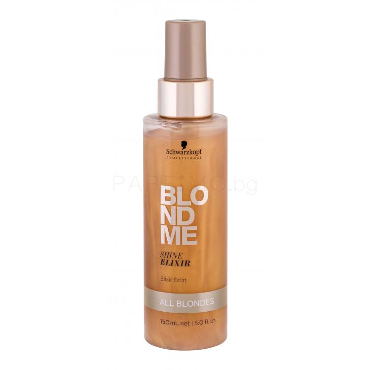 Schwarzkopf Professional Blond Me Shine Elixir Серум за коса за жени 150 ml