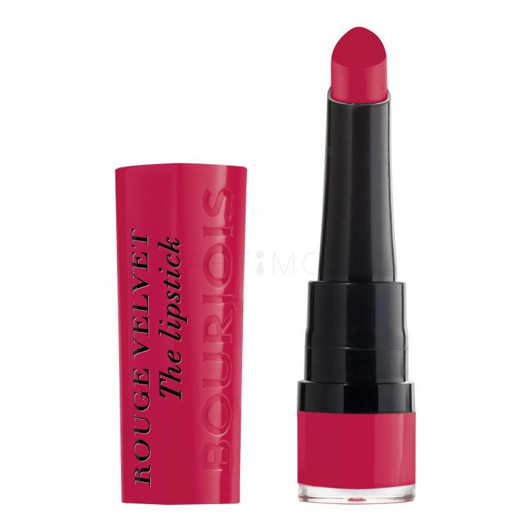 BOURJOIS Paris Rouge Velvet The Lipstick Червило за жени 2,4 гр Нюанс 09 Fuchsia Botté