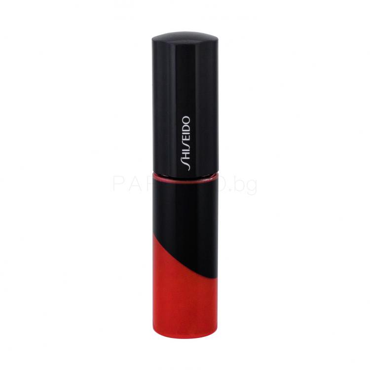 Shiseido Lacquer Gloss Блясък за устни за жени 7,5 ml Нюанс RD305