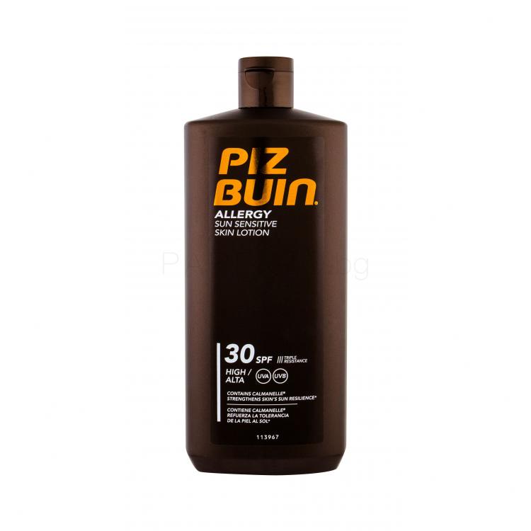 PIZ BUIN Allergy Sun Sensitive Skin Lotion SPF30 Слънцезащитна козметика за тяло 400 ml