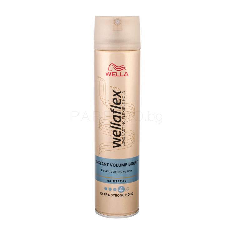 Wella Wellaflex Instant Volume Boost Лак за коса за жени 250 ml