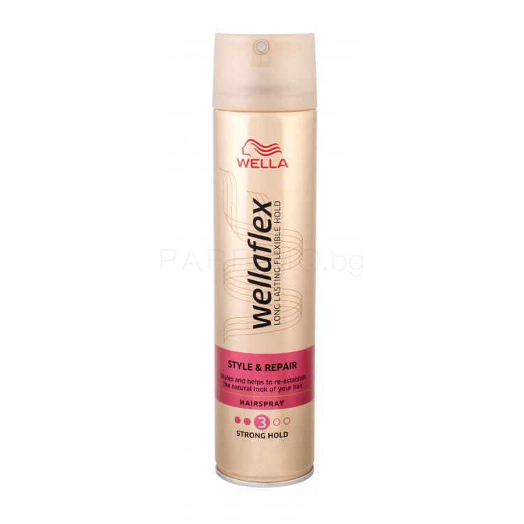 Wella Wellaflex Style &amp; Repair Лак за коса за жени 250 ml