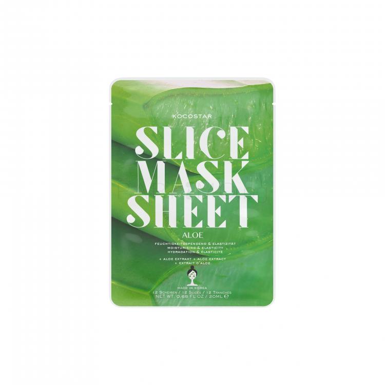 Kocostar Slice Mask Aloe Маска за лице за жени 20 ml