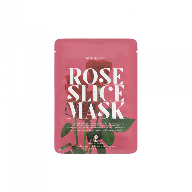 Kocostar Flower Mask Rose Маска за лице за жени 20 ml