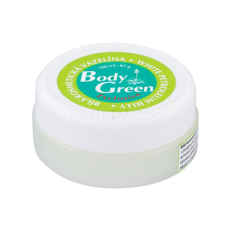 Body Green White Petroleum Jelly Гел за тяло за жени 100 ml
