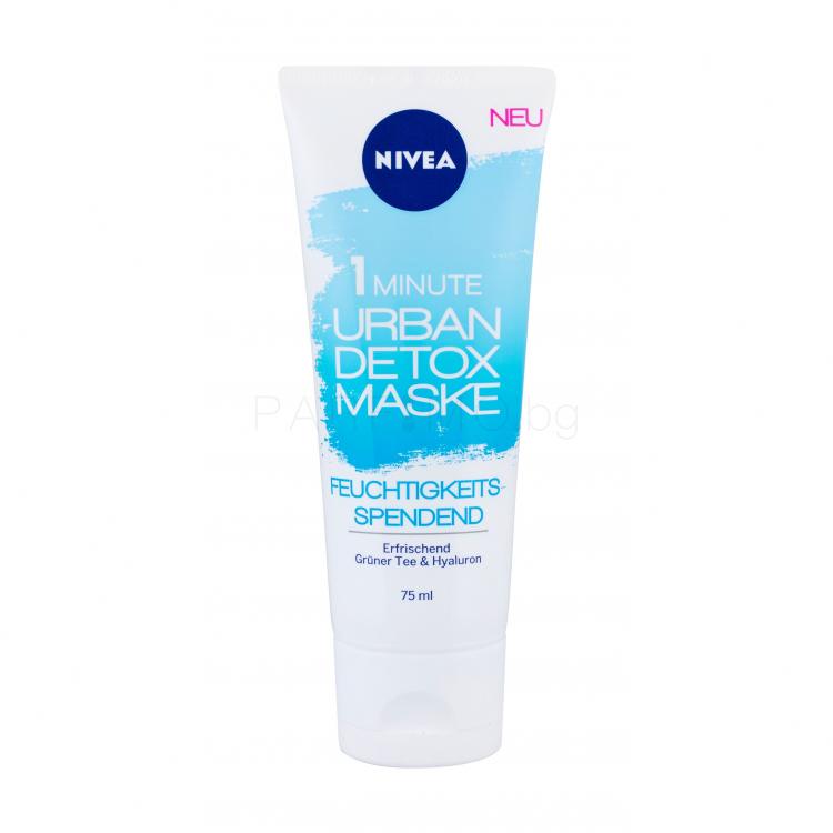 Nivea Essentials Urban Skin Detox Moisturise Маска за лице за жени 75 ml