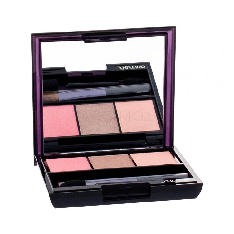 Shiseido Luminizing Satin Eye Color Trio Сенки за очи за жени 3 гр Нюанс RD711 Pink Sands
