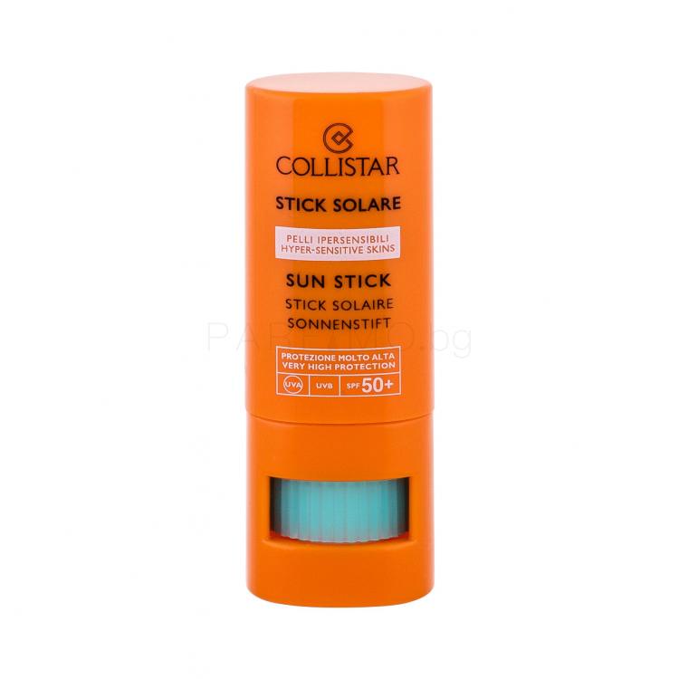 Collistar Special Perfect Tan Sun Stick SPF50+ Слънцезащитни продукти за устни за жени 8 ml