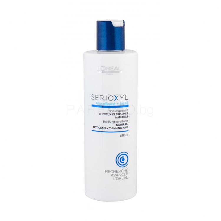 L&#039;Oréal Professionnel Serioxyl GlucoBoost + Incell Bodifying Балсам за коса за жени 250 ml