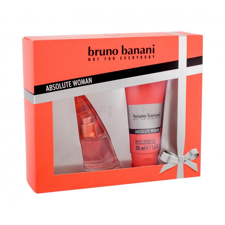 Bruno Banani Absolute Woman Подаръчен комплект EDP 20 ml + душ гел 50 ml